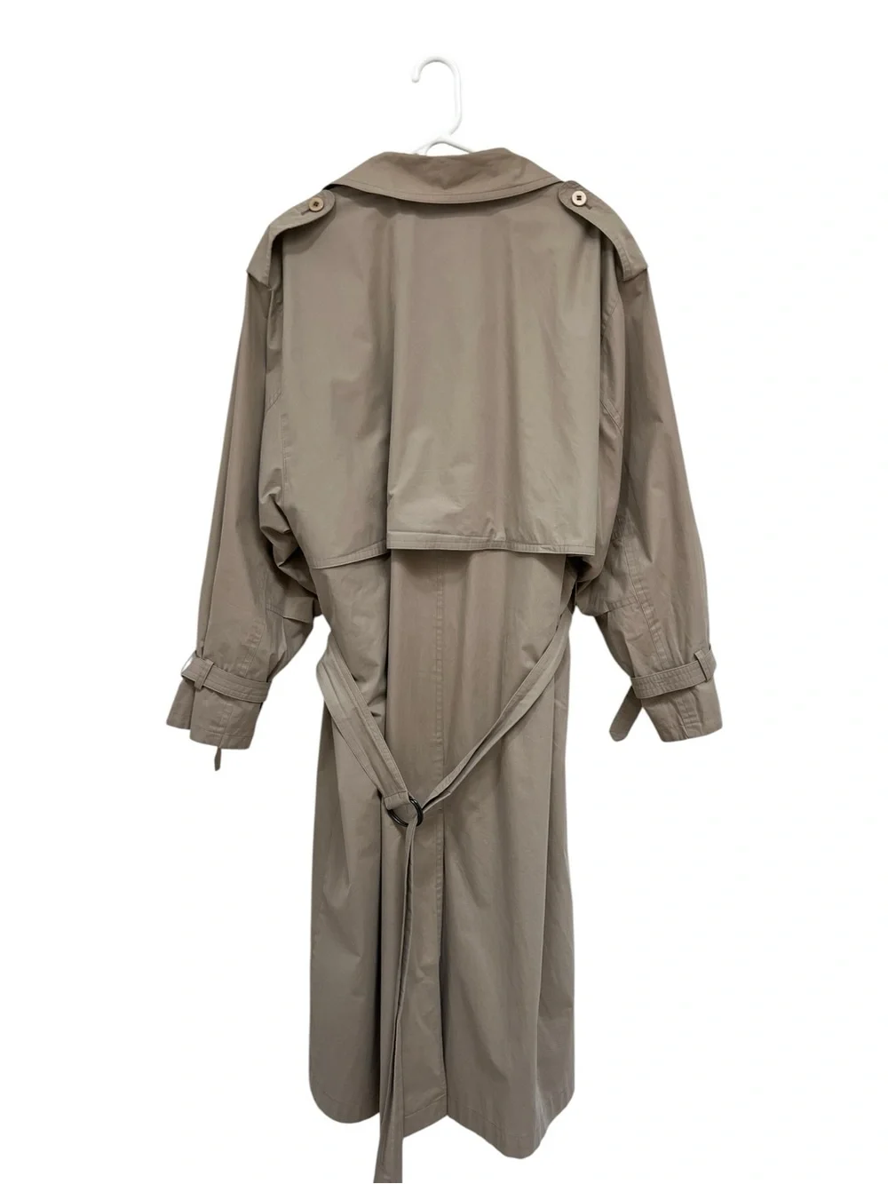 Vintage Burberry Prorsum Men's Long Trench Coat - Beige. Size M/L